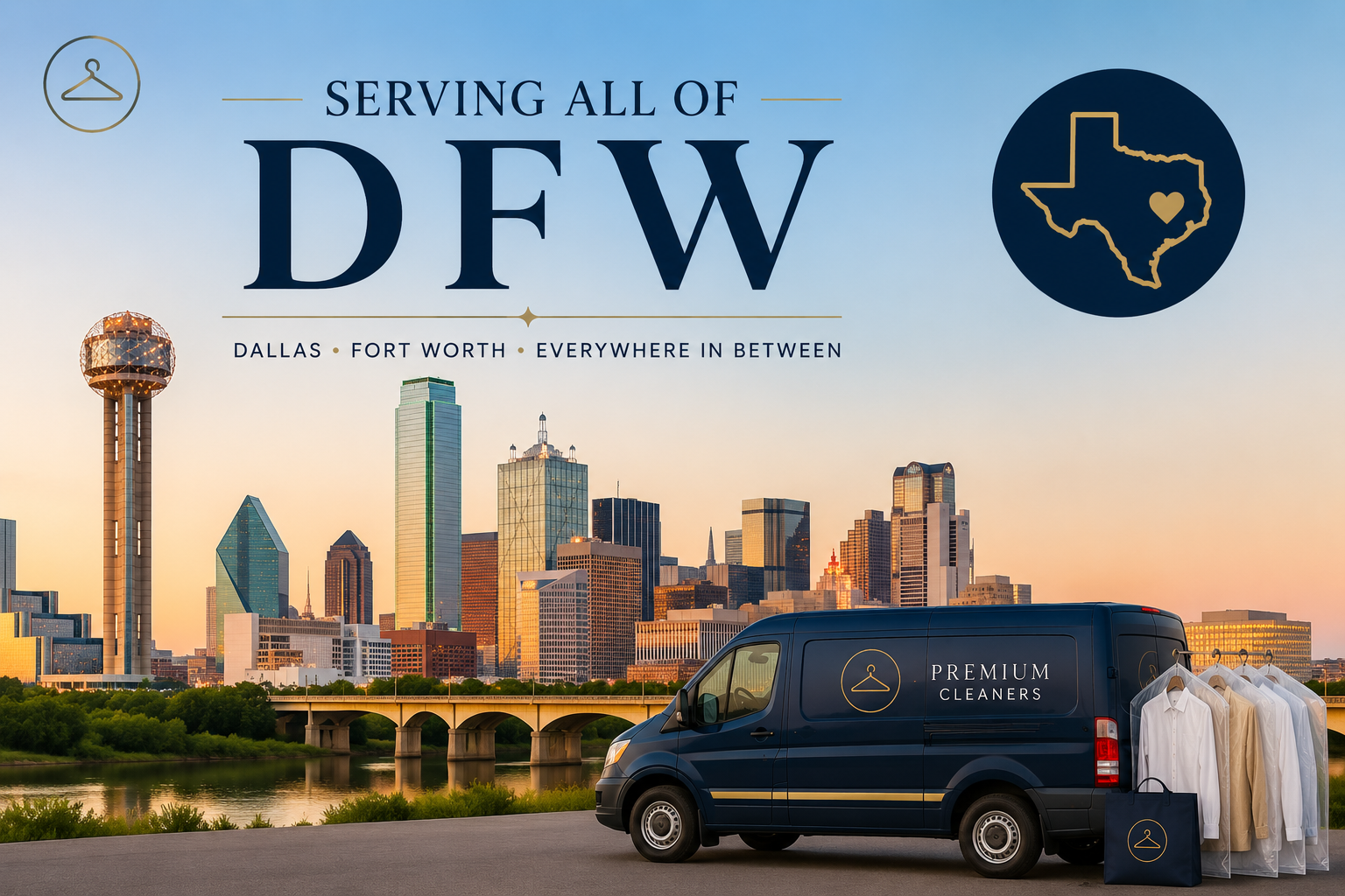 DFW Service Area Map