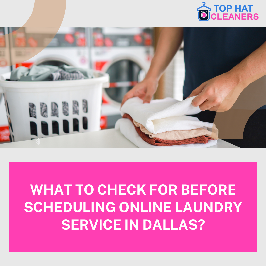 online scheduling laundry service dallas