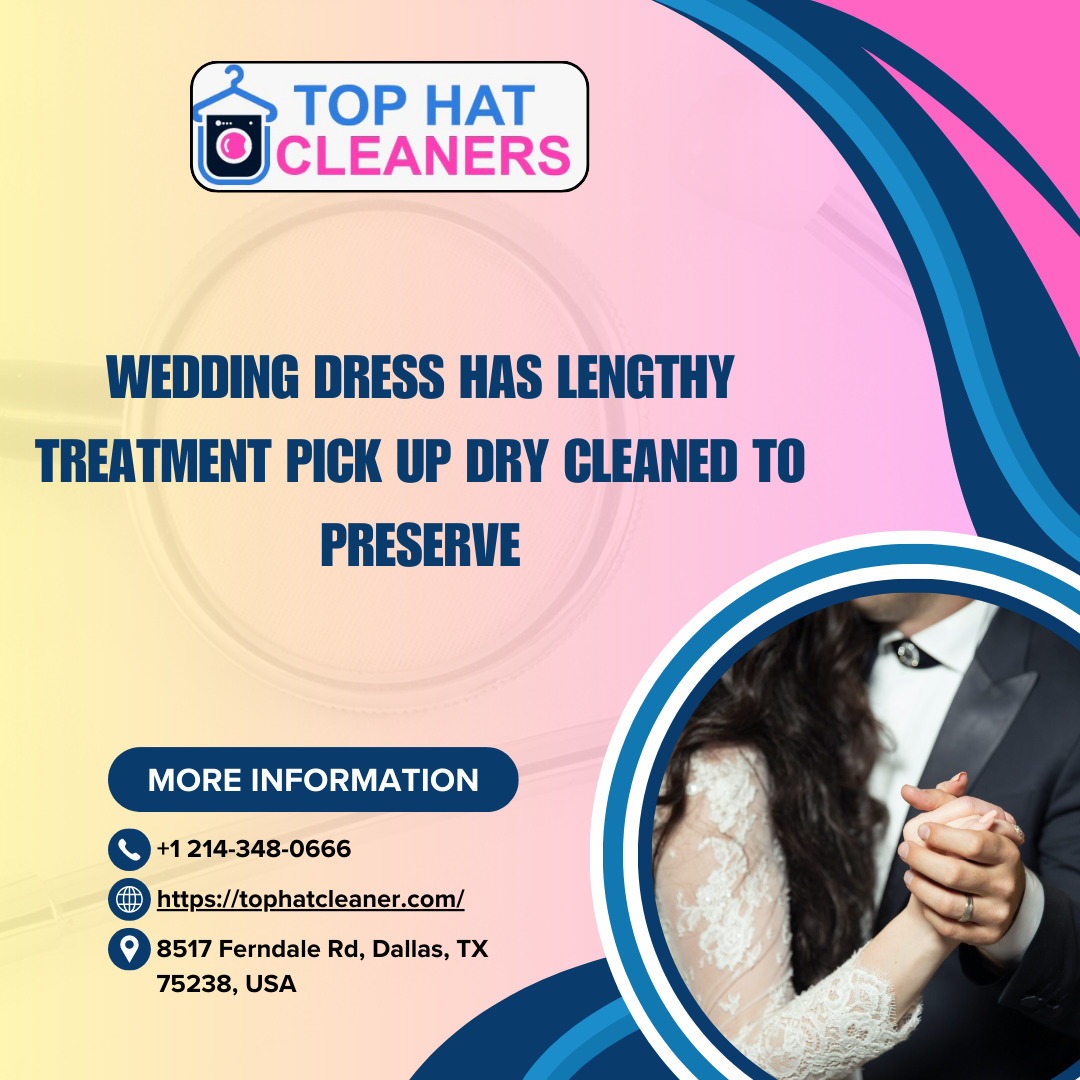 wedding dress dry cleaning service in dallas.