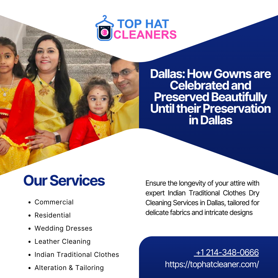 Indian Traditional Clothes Dry Cleaning Services Dallas