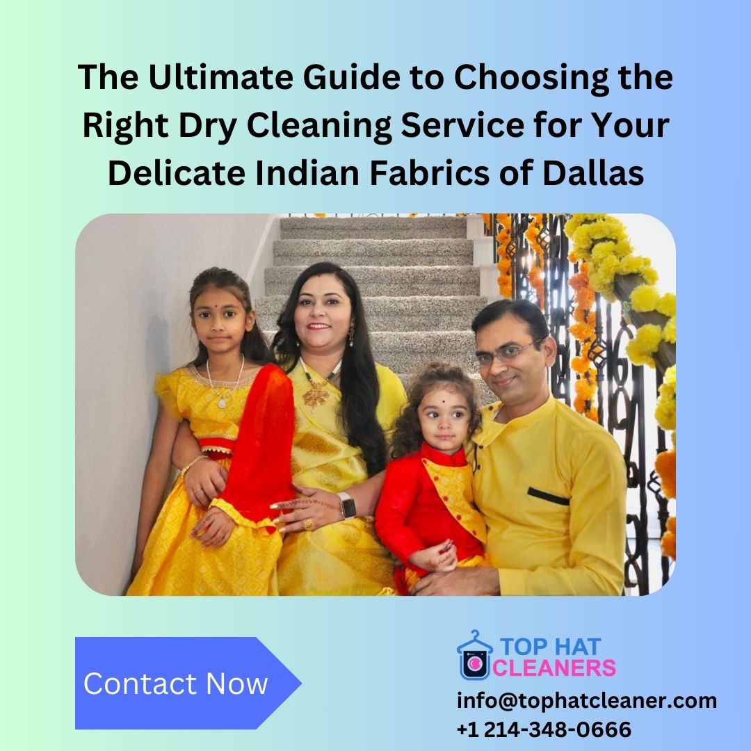 Indian Traditional Clothes Dry Cleaning Services Dallas