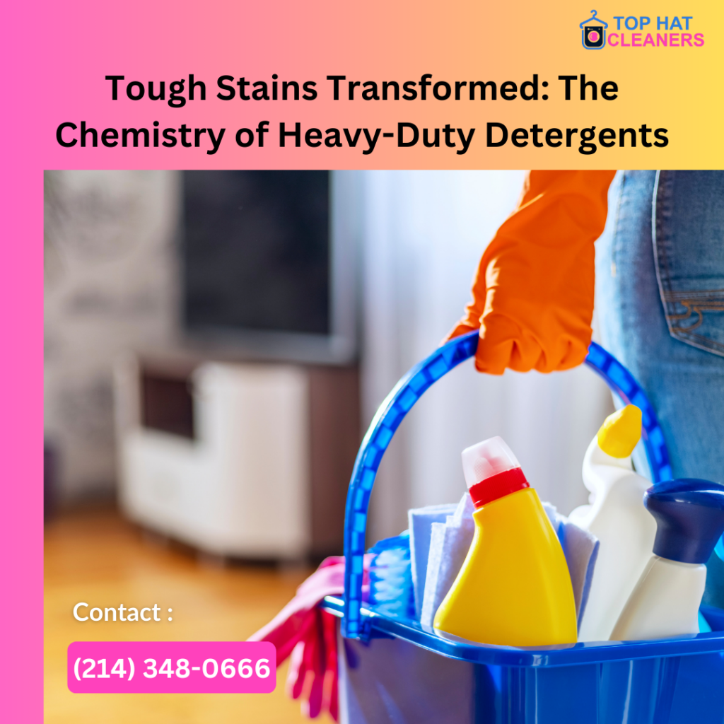 Heavy-duty laundry detergent for mechanics