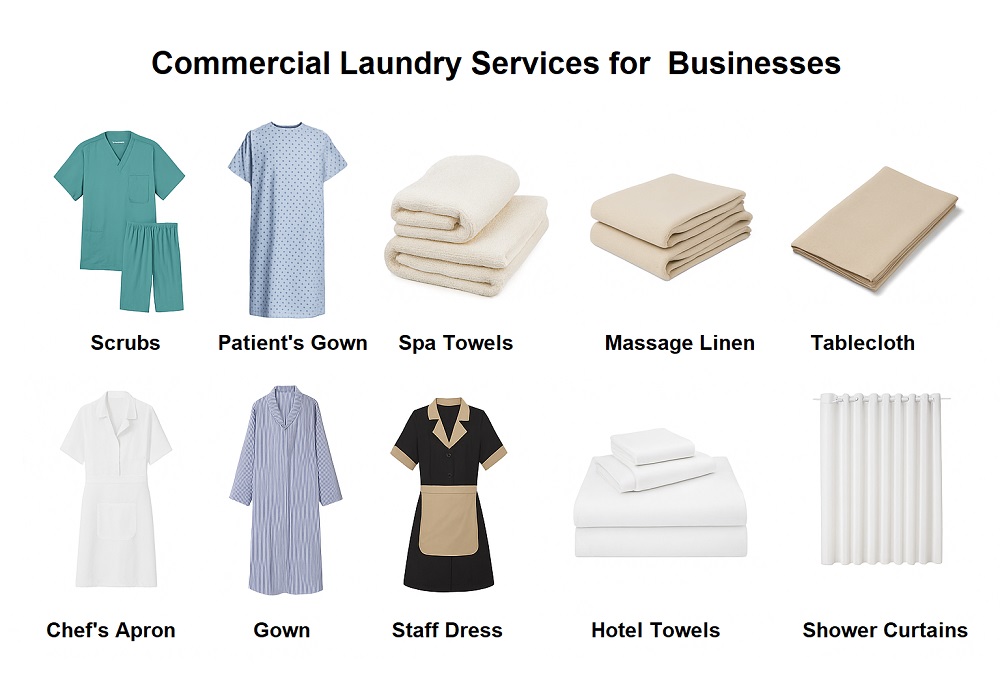 Commercial Laundry Services for Businesses