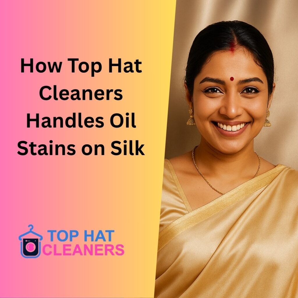 Oil Stains from Silk saree