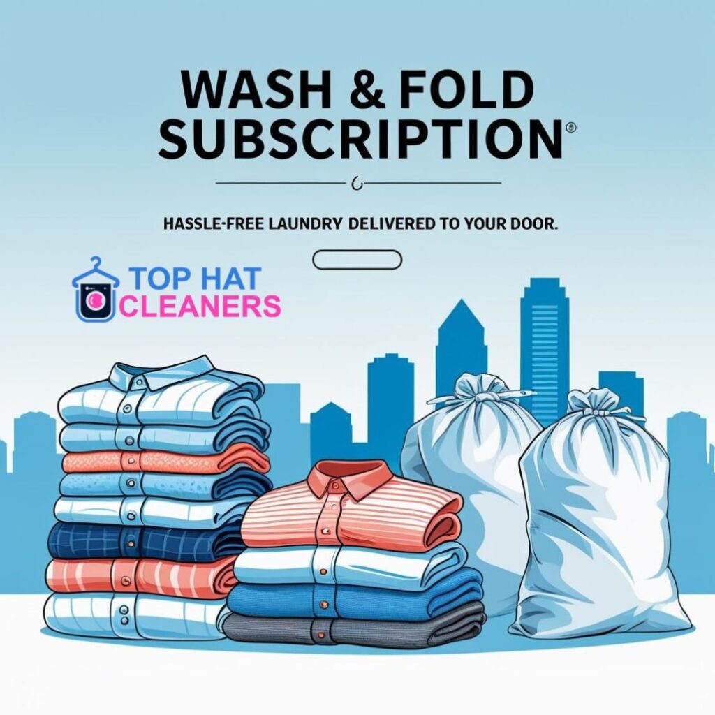 Wash and fold subscription