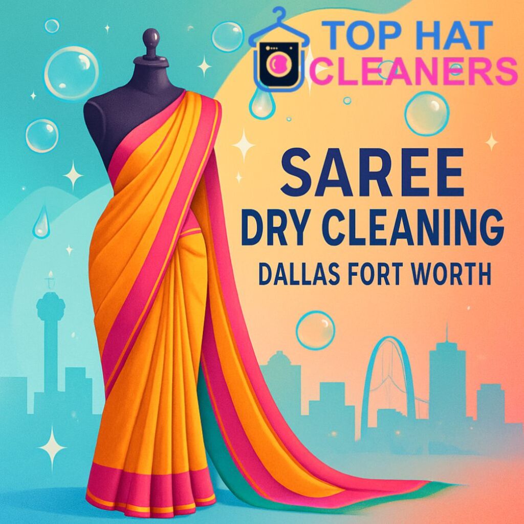 Saree dry cleaning