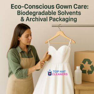 Gown dry cleaning services
