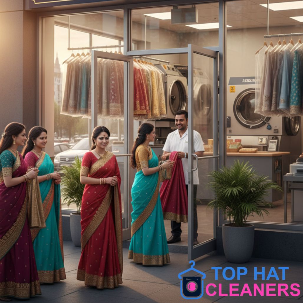saree dry cleaning services Addison