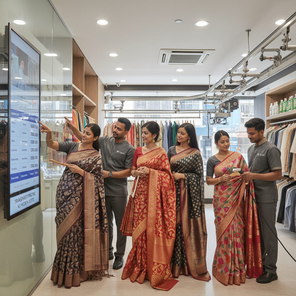 Indian clothing dry cleaning