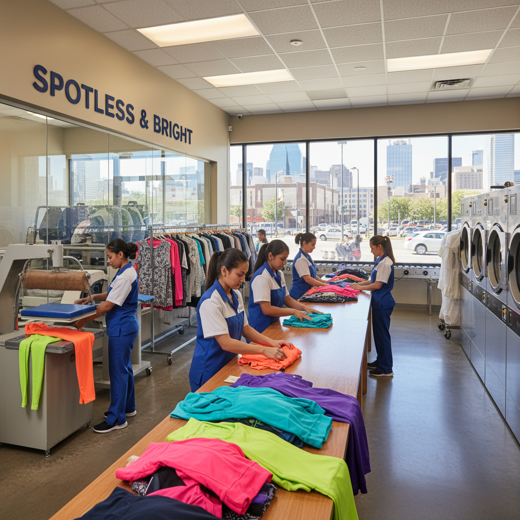 Wash & fold laundry service Dallas
