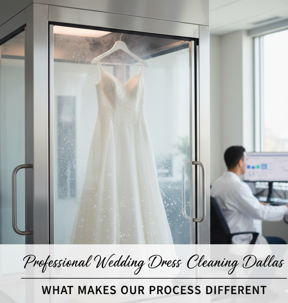 wedding dress cleaning services dallas