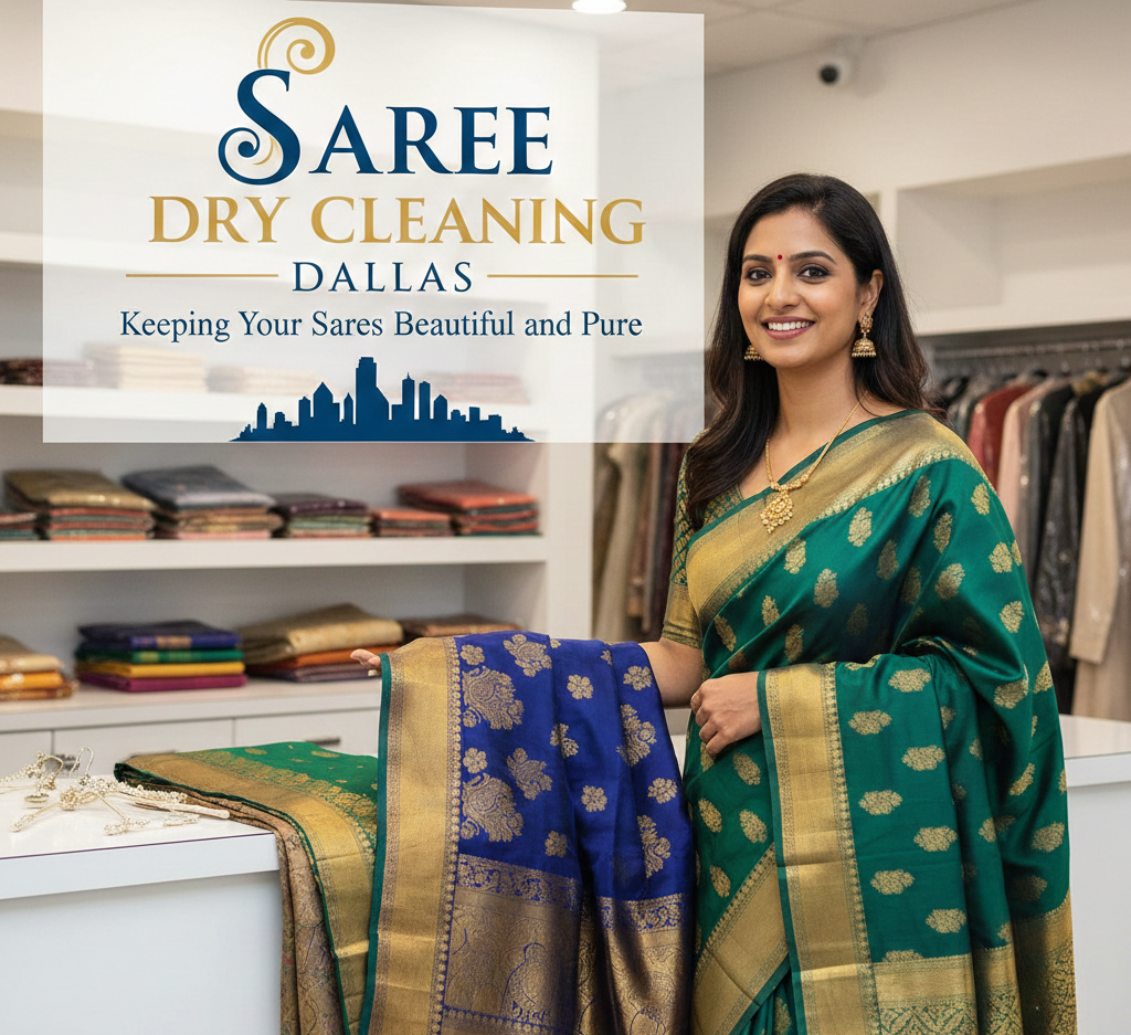 north indian saree dry cleaning dallas