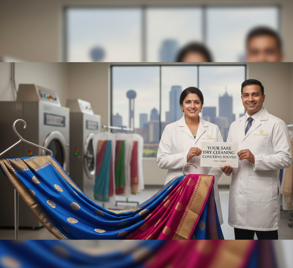 bridal saree cleaning dallas