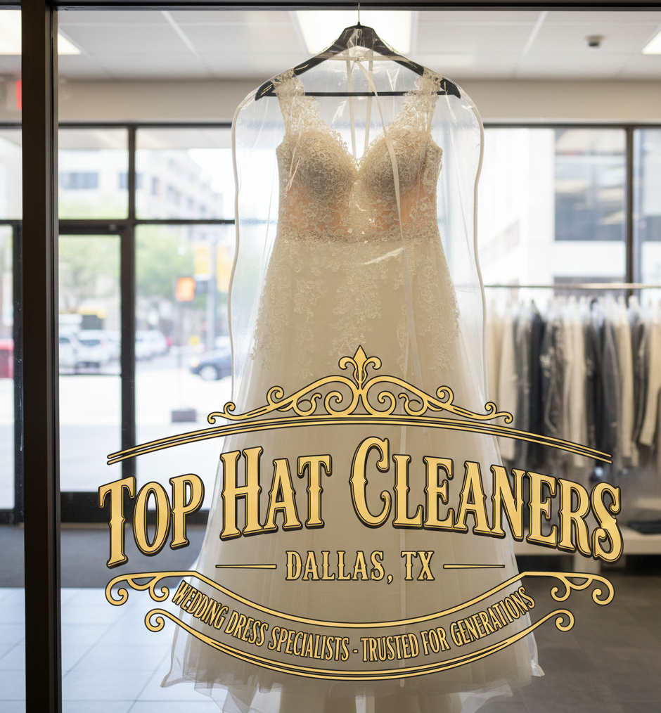 professional wedding dress cleaning dallas