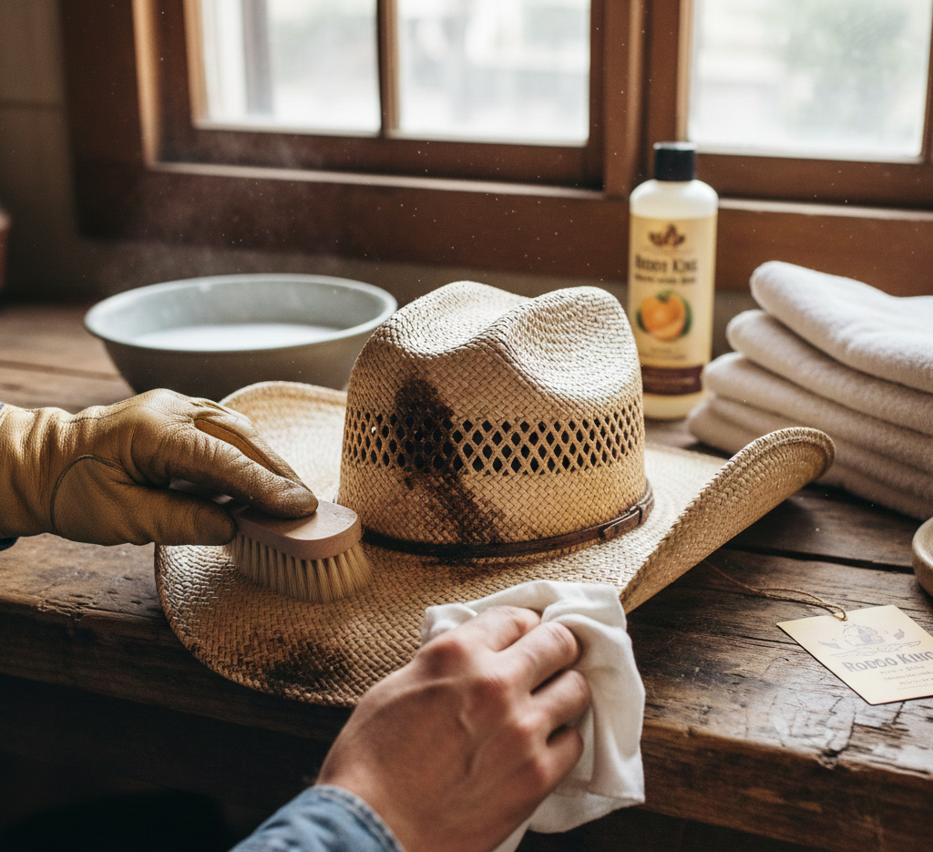 cowboy hat stain removal dallas